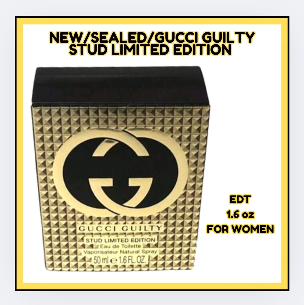 NEW/SEALED Gucci Guilty Stud Limited Edition 1.6oz